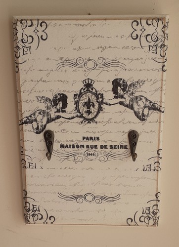 Hand made key - holder, vintage