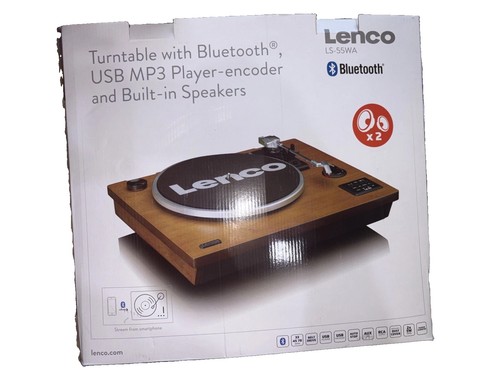 Lenco 55wa turntable - lenco,