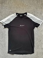 Bee Inspired Men’s Black Panel Logo T-Shirt Size L