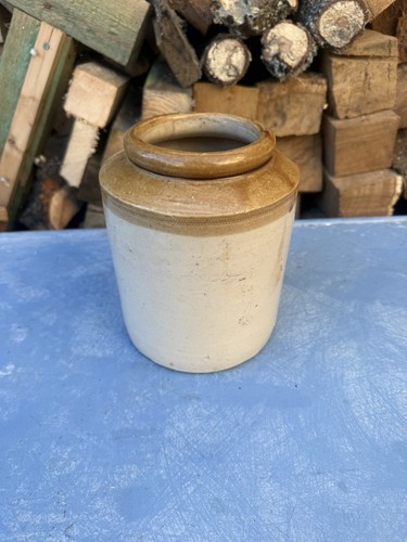 Vintage stoneware flagon jug - vintage,