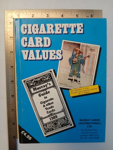 Cigarette card values - cigarette, murray