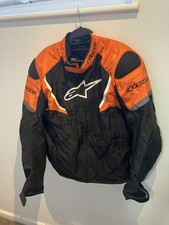 Alpinestars T-Jaws V3 WP Orange KTM Drystar Waterproof Textile Jacket