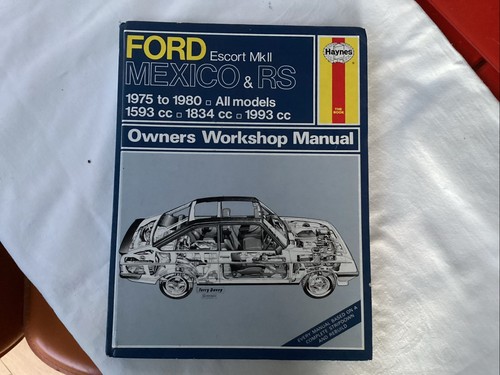 Ford escort mk2 mexico - ford, rs