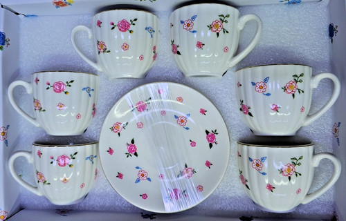 Vintage floral turkish tea - turkish,