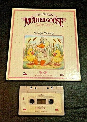 Talking mother goose book tape - goose, book/tape