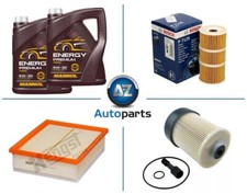 For Vauxhall - Vivaro 1.6 CDTI Oil Air Fuel Filter & 10L Engine Oil Service Kit 