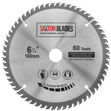 Saxton TCT Circular Saw Wood