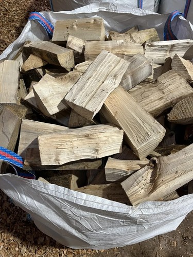 Hardwood logs fire large - hardwood,