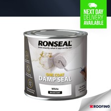 RONSEAL ONE COAT DAMP SEAL, WHITE - BLOCKS AND SEALS DAMP STAINS