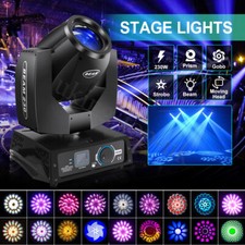 230W 7R Beam Zoom Sharpy 16+ 8 Prism DMX Stage Lighting Moving Head Light Disco