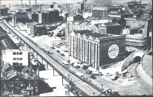 Liverpool overhead railway - railway,