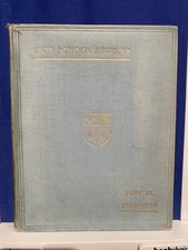 Eton School Register Part VI