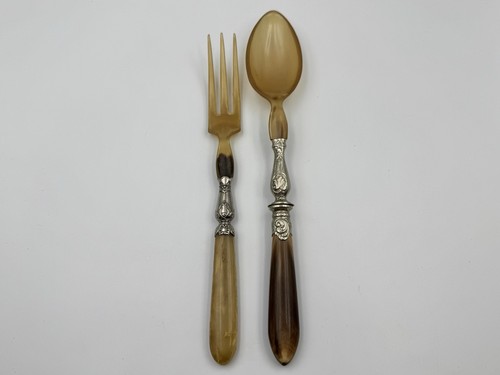 Antique french horn salad - french,