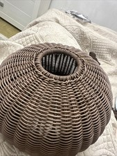 Handwoven Rattan Pendant