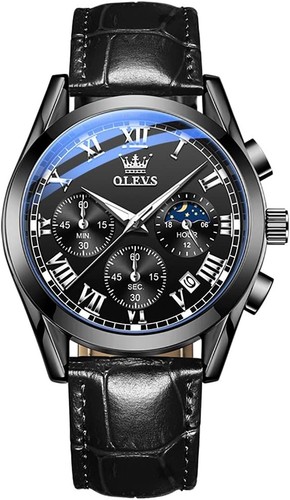 Olevs mens stainless steel - olevs,