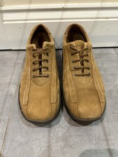 Dubarry of Ireland “Freedom” Men’s Nubuck Leather Shoes – Tan – EU 43 / UK 9