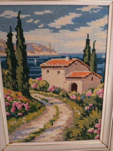 Vintage tapestry canvas - vintage,