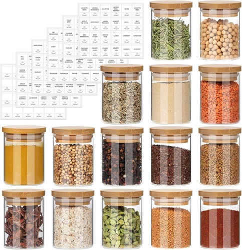 Airtight spice jars for - airtight,