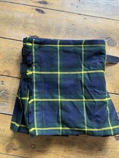 Scottish Handmade Gordon Modern Modern Kilt 26.5” W, 16” L brand new/unworn