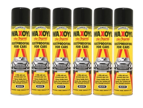 Hammerite waxoyl black - waxoyl,