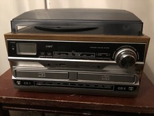 Zennox Multi Function Hi-Fi Music System Turntable, Compact Record Player...