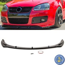 VW Golf MK5 GTI Edition 30 Front Lip Splitter Spoiler Gloss Black 2004-2009