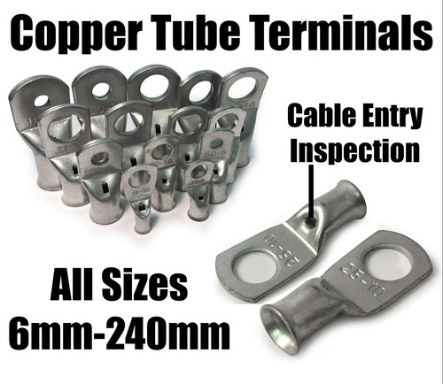 Copper tube terminals - terminals, crimp