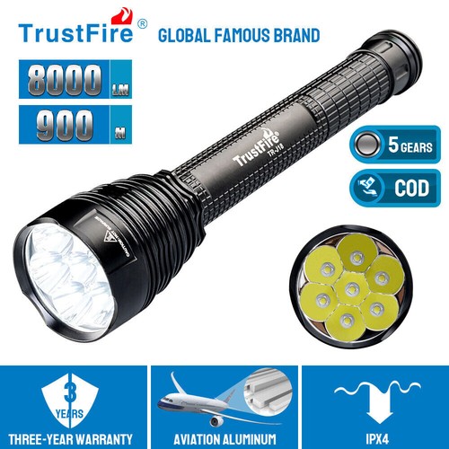 Trustfire super bright 8000 - bright,