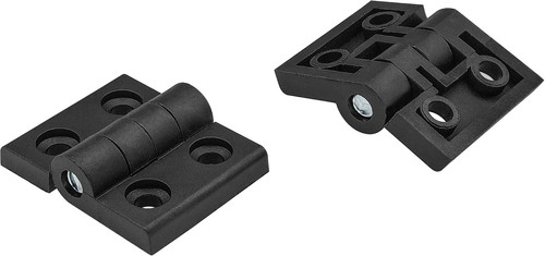 Pack nylon cabinet hinges - 6,