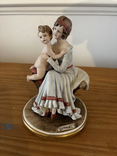 Capodimonte mother and - , child