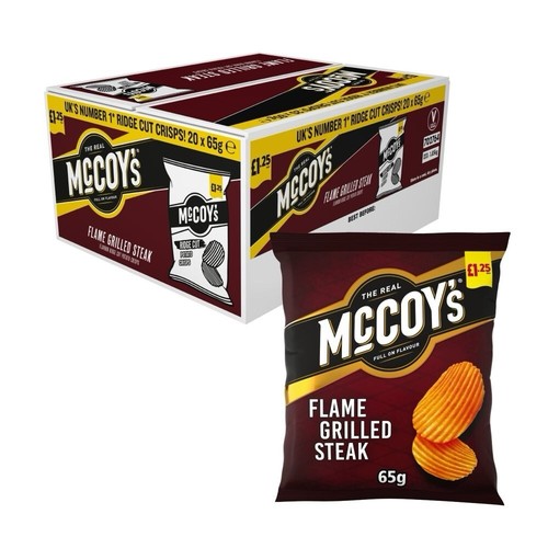 Mccoy crisps flame grilled - crisps,