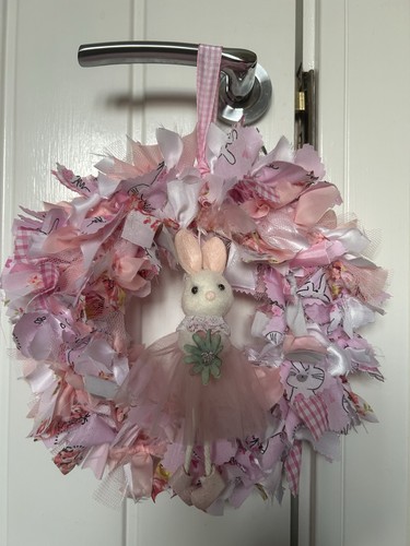 Easter bunny blue - easter, cream