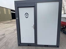 New portable toilet and shower