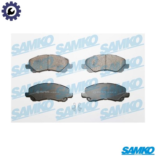Brake pad set - pad,