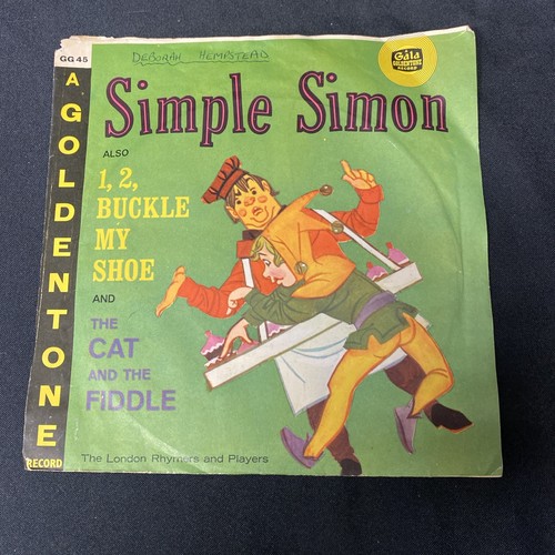 Vinyl record goldentone - record,