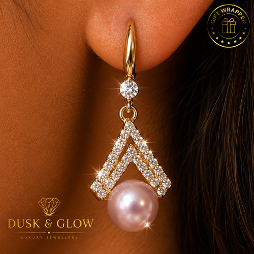 Stunning faux pearl drop - stunning,