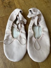 Repetto Petal Pink Ballet Shoes UK 5 EU 38 Leather Split Sole – Worn Once