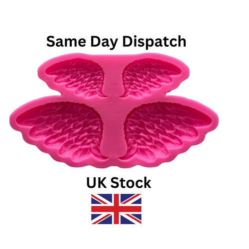 Angel wings silicone mould - angel,