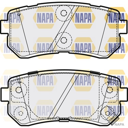 Brake pads set for - pads,