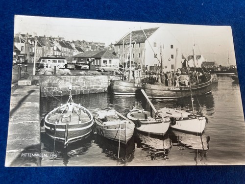 Pittenweem vintage postcard - pittenweem,