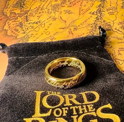 Gold lord the rings ring - the,