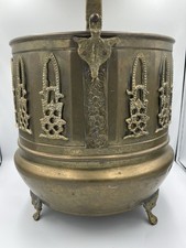 Large Vintage Jardiniere Brass