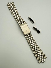 Rlx 19mm-20mm Jubilee Stainless Steel Datejust Airking Watch Bracelet With Crown