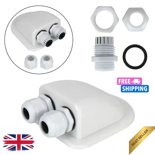 Waterproof dual cable entry - cable,