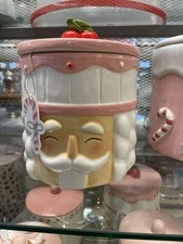 Santa nutcracker ceramic