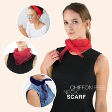Premium Plain Square Chiffon