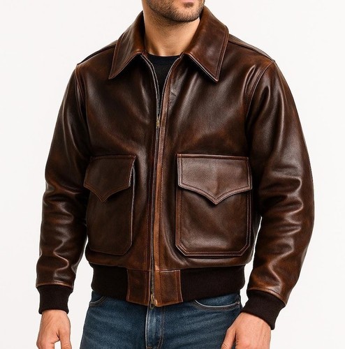 Men distressed brown flight - men's,