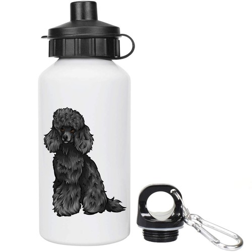Black toy poodle - poodle', aluminium