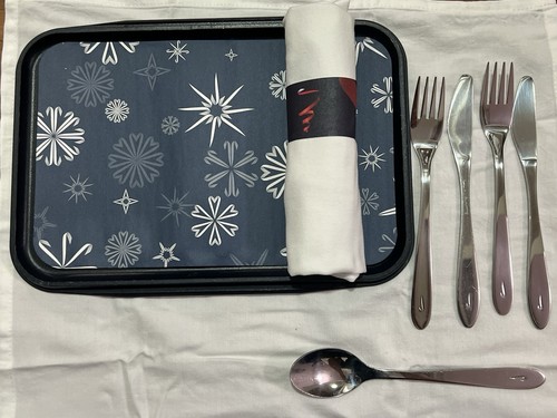 Cutlery set tray originally - cutlery,
