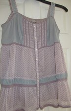 LADIES MARKS & SPENCER INDIGO COLLECTION SUMMER  TOP size 16